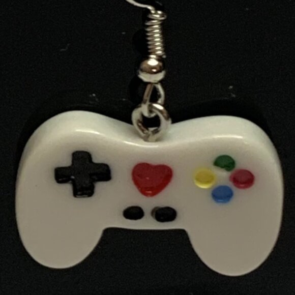 X Box Controller, Gaming Earrings, Gift Idea, Novelty Earrings, Silly Earrings - Picture 3 of 4